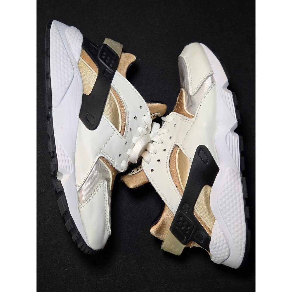 Nike Air Huarache‎ International White Gold Black Men's Shoes Size 7.5